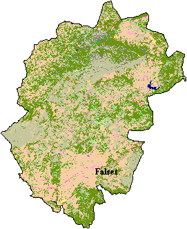 Mapa de Cobertes del S&ograve;l al Priorat
