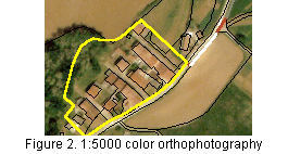 1:5000 color orthophotography (0.5 m de resolution)